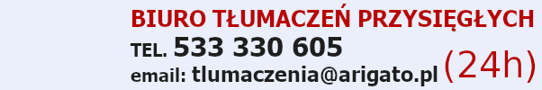 Tumacz turecki - Telefon: 533 330 605